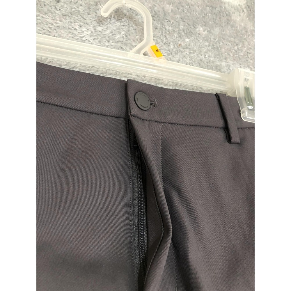 Rhone Gotham Pants Mens 34x26 Gray Slim Fit Performance - Picture 4 of 14